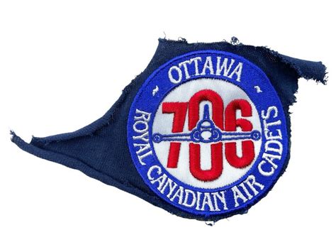 Canadian 706 Ottawa Squadron Rcac Air Cadets Patch Military Antiques