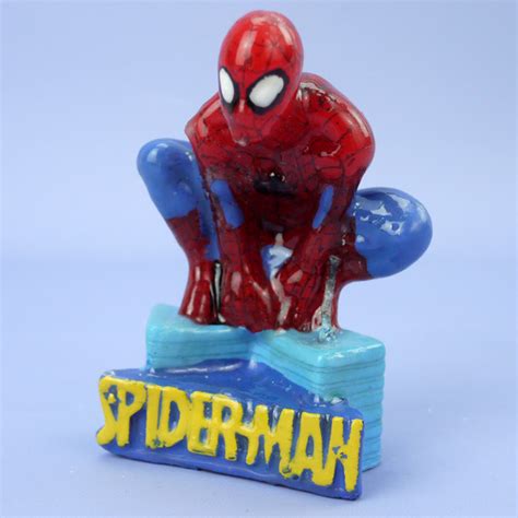 3d Spiderman Birthday Candle From Category Candle