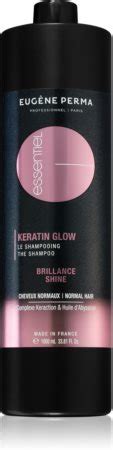 EUGÈNE PERMA Essential Keratin Glow shampoo for hair strengthening and