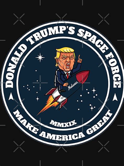 "United States Space Force Logo Parody - Funny Trump Space Force - US Space Force Gift" T-shirt ...