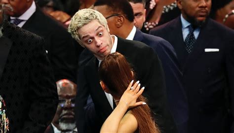 Pete Davidson Causes Internet Stir For Attending Aretha Franklins