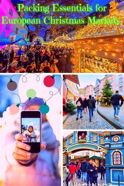 Essential Items You Should Pack For European Christmas Markets