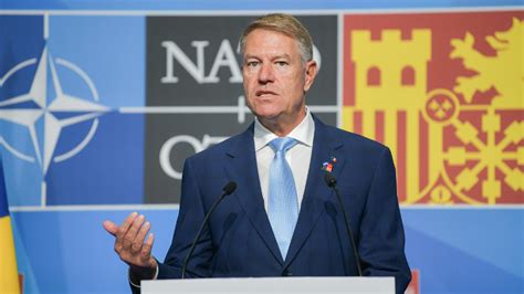 Klaus Iohannis Anun Succesul Rom Niei La Summitul Nato De La Madrid