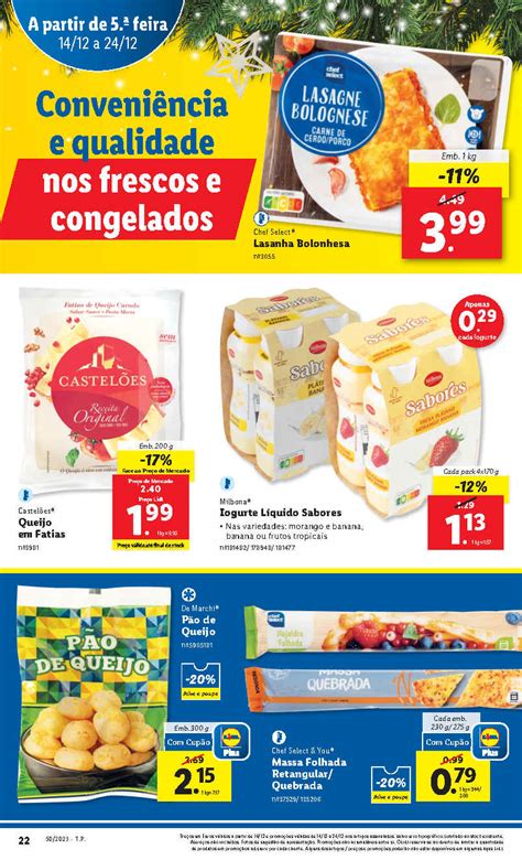 Antevis O Folheto Lidl Supermercados Promo Es Dezembro A