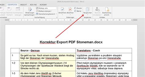 Microsoft Word Zwei Versionen Eines Dokumentes Vergleichen Und