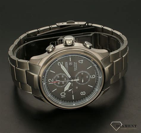 Zegarek M Ski Citizen Super Titanium Eco Drive Ca E Zegarki