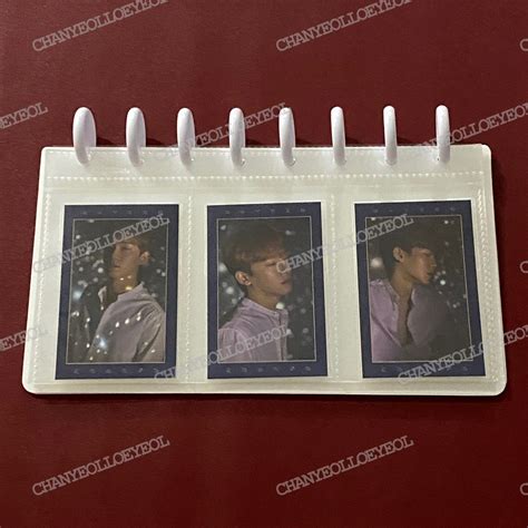 EXO OFFICIAL PHOTOCARD Chen PC Season S Greetings Fortune Card Set