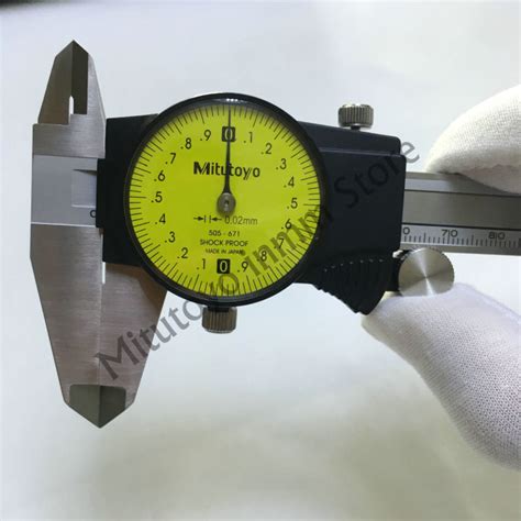 Mitutoyo Inmm Dial Vernier Caliper In Mm Mm