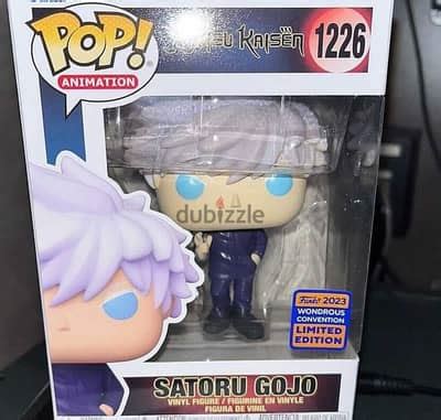 Funko Jujutsu Kaisen Satoru Gojo Unmasked Wondrous Convention