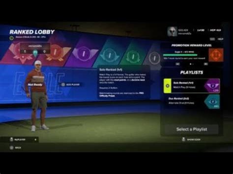 PGA TOUR 2K23 Ranked Matchplay At Payne S Valley YouTube