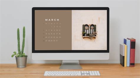 2023 Desktop Calendar Wallpaper, Minimalist Desktop Calendar Aesthetic ...