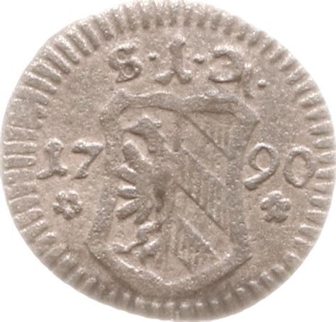 Nürnberg Stadt Pfennig 1790 Sehr schön MA Shops