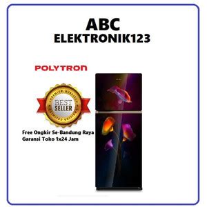 Jual Kulkas Polytron Kulkas Pintu Belleza Varia Jumbo Liter Prw