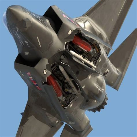 Military Armament | The F35’s internal weapons bay.