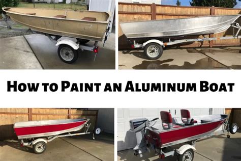 How To Paint Aluminum Boat Trailer Touch Paint