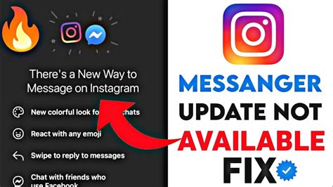 Instagram Messenger Update Not Showing Instagram Messaging Update Not Showing Problem Fix 2022