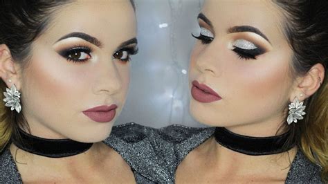 New Years Eve Glam Makeup Tutorial Jessica Duarte Youtube