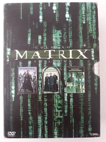 Dvds Trilogia Matrix Discos Originais Parcelamento Sem Juros