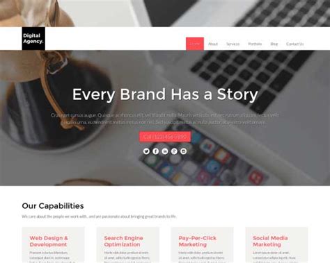 Digital Agency Wordpress Theme Nexus Themes