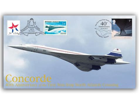 First Concorde Non Stop North Atlantic Crossing Flight 40th Anniversary