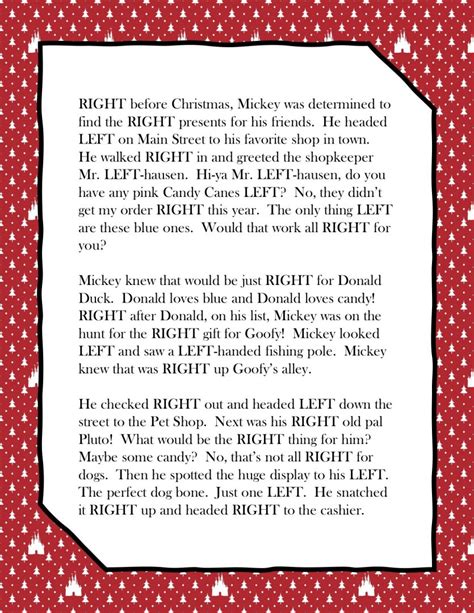 Free Christmas Left Right Gift Exchange Poems Play Party 49 OFF