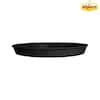 Vigoro In Dia Antonella Black Plastic Plant Saucer Pcs G