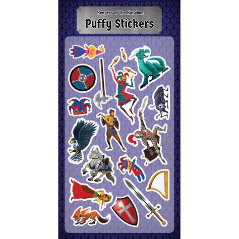 Puffy Stickers Keepers Of The Kingdom Vbs 2023