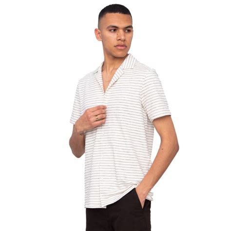 Nextedge Chemise Rie Homme Blanc Drest