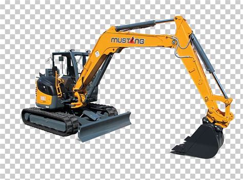 Ford Mustang Compact Excavator Heavy Machinery Loader Png Clipart