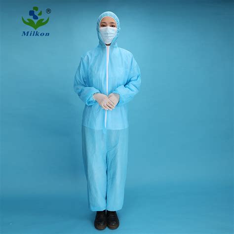 Disposable Microporous Type 56 Ppes Fr Coverall China Fr Coverall