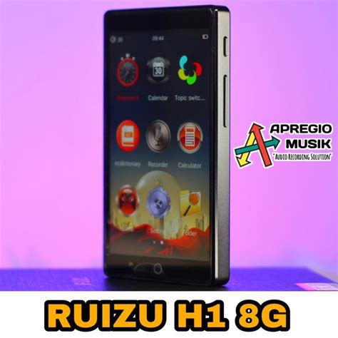 RUIZU H1 8GB Touch Screen MP3 MP4 Digital Audio Player Bluetooth built ...