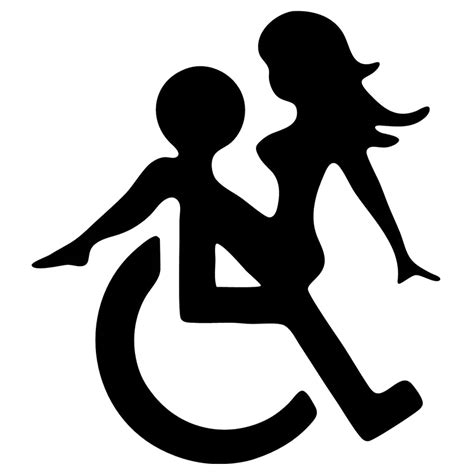 11 5 10cm Wheelchair Sex Funny Decals Stickers Suitable For Cars Bikes