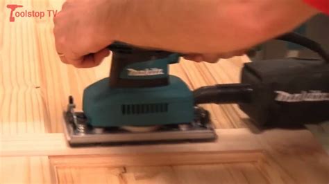 Review And Demo Makita BO3710 And BO3711 Orbital Sander