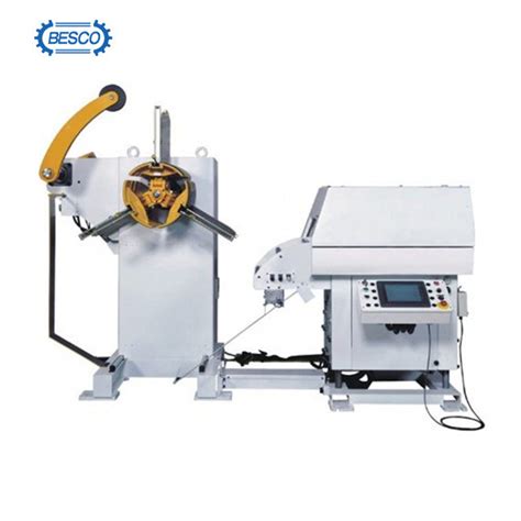 Uncoiler Decoiler Straightener 3 In 1 Feeding Machine For Sheet Metal