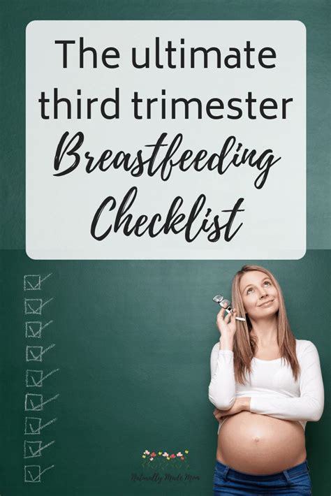 The Ultimate Third Trimester Breastfeeding Checklist Artofit