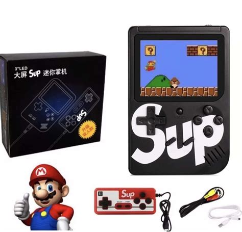 Miniconsola Sup Retro Con Juegos Recargable Control Luegopago