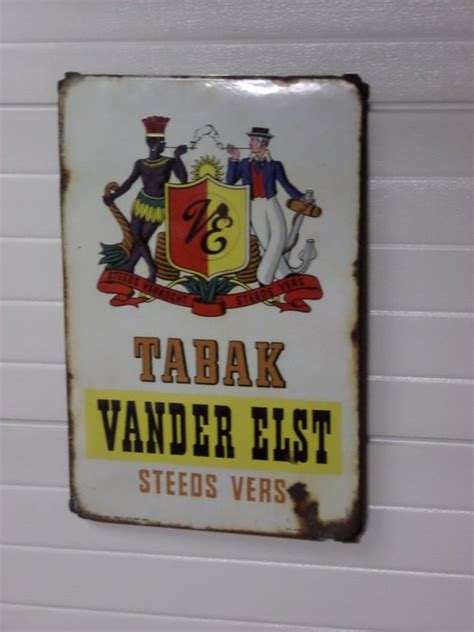 Emaillebord Tabak Vander Elst Catawiki