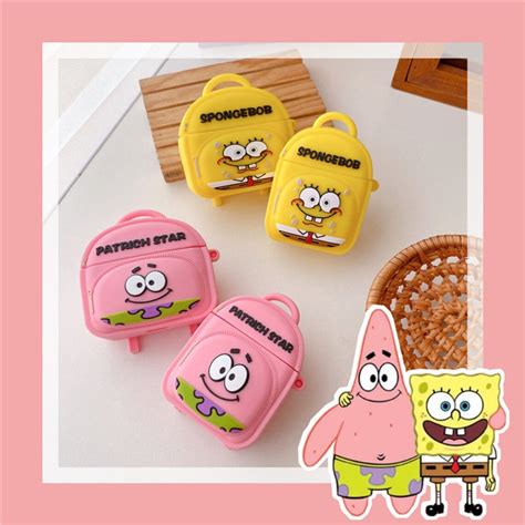 Airpod Case Gen Et Pro Custom Soft Protective Patrick Star Etsy