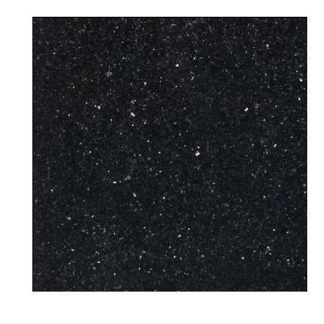 Dust Resistance Rectangular Polished Jet Black Granite Slab Mm