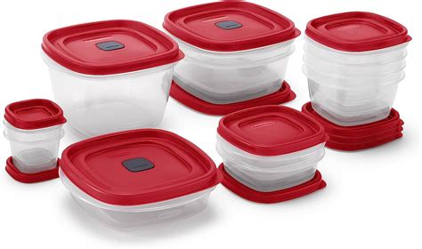 Rubbermaid Vented Easy Find Lot de 12 boîtes de conservation