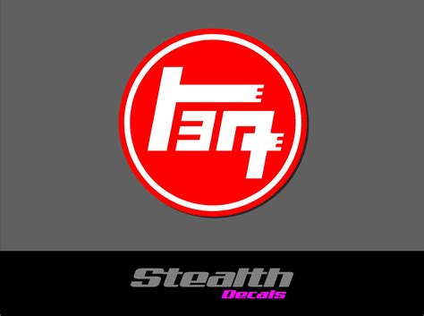 TRD Vintage style stickers x2 | Stealth Decals