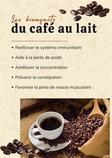 Les bienfaits du café au lait 5 avantages incroyables