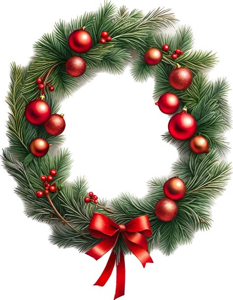 Download Christmas Wreath Christmas Wreath Royalty Free Stock