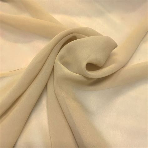 Taupe Silk Georgette Chiffon Fabric Solid Silk Mm Etsy Norway