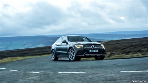 2020 Mercedes Benz GLC Coupe UK Spec Front Three Quarter Caricos