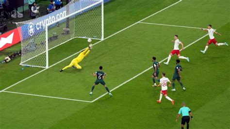 Wojciech Szczesny Penalty Save Helps Poland Claim Hard Fought Saudi