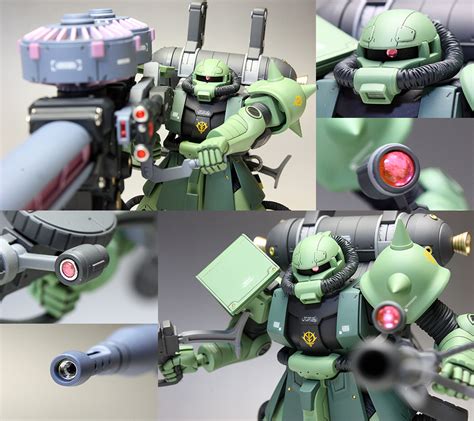 HGGT 1 144 MS06 Zaku II Big Gun Set Gundam Thunderbolt Ver