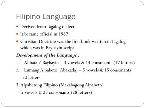 Ppt Theories Of Origins Of Filipino Language And People Powerpoint