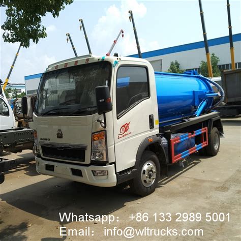 Jmc Liter Sewage Vacuum Tanker Truck Fuel Truck Sewage Suction