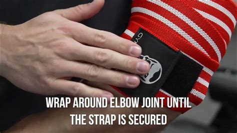 How To Use Elbow Wraps For Weightlifting Youtube